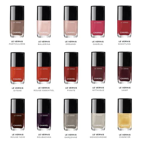 chanel nail varnish buy|Chanel nail polish colour chart.